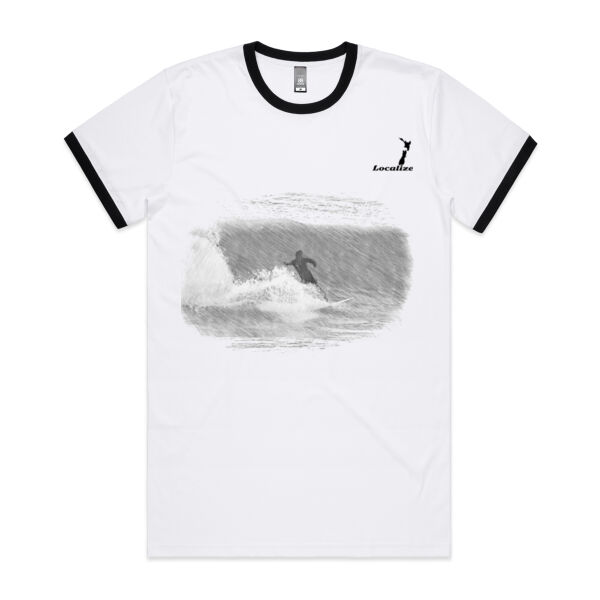 Kaikoura - Meatworks - Mens Ringer Tee Thumbnail