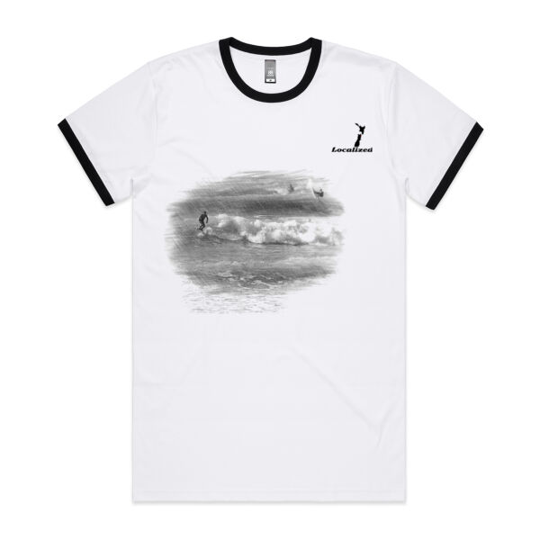 Kaikoura - Mangamaunu - Mens Ringer Tee Thumbnail