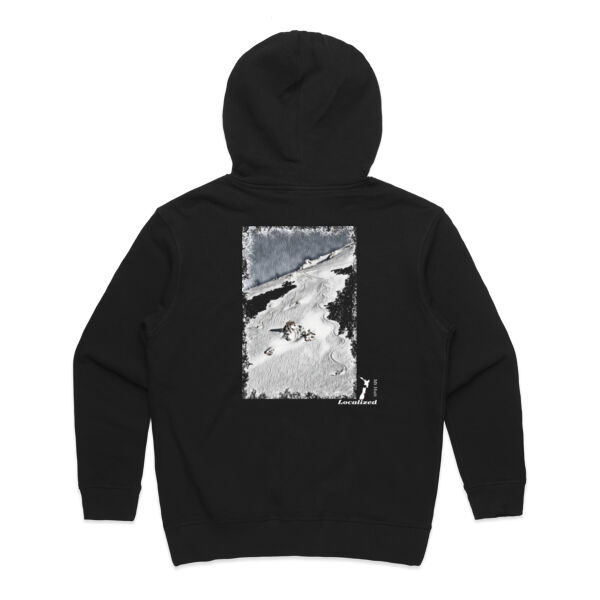 Mt. Hutt - Patrol Lines - Womens Premium Hood Thumbnail