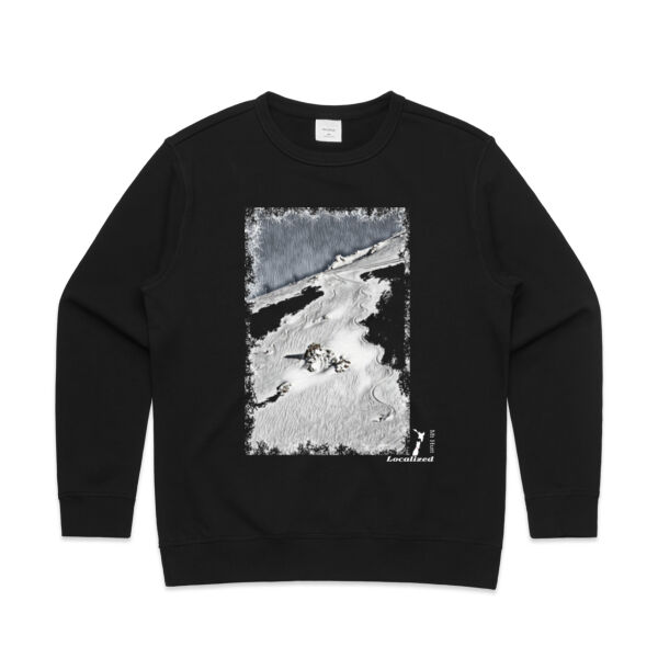 Mt. Hutt - Patrol Lines - Womens Premium Crew Thumbnail