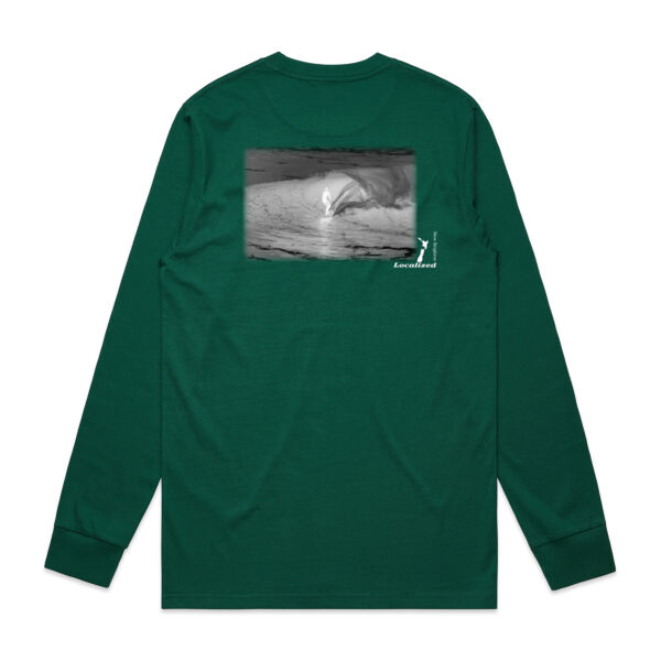 Christchurch - New Brighton - Negative Tube One - Mens Classic Long Sleeved Tee Thumbnail