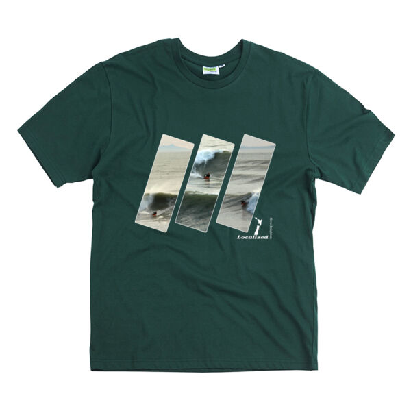 Three Panel Body Boarder - New Brighton - Kids Unisex Classic Tee Thumbnail